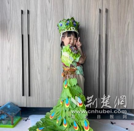 湖北精耕怎么样树叶DIY！洪山区第一幼儿园悦葵园萌娃在亲近自然中过“六一”_https://www.jmylbn.com_新闻资讯_第2张