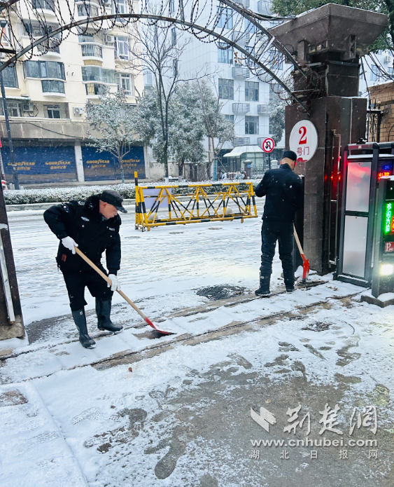 清雪护学路，暖意满校园！江汉教育风雪中的温暖守护