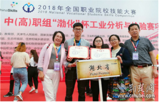 湖北生物科技职业学院师生代表湖北省荣获20